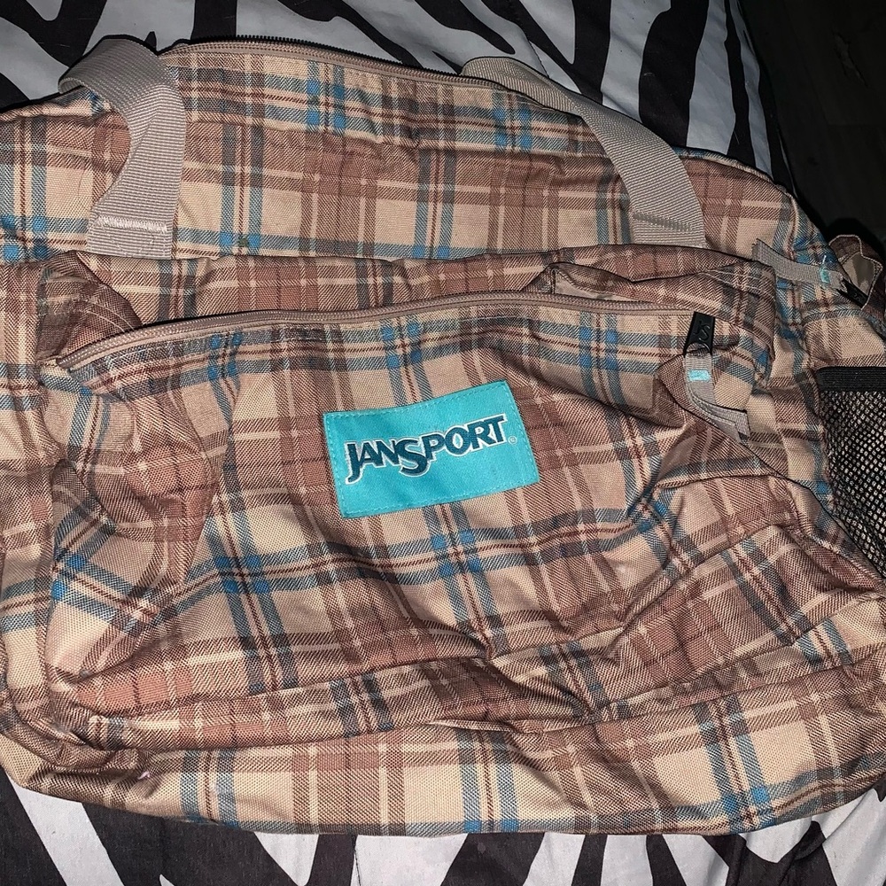 Jansport Plaid Backpack